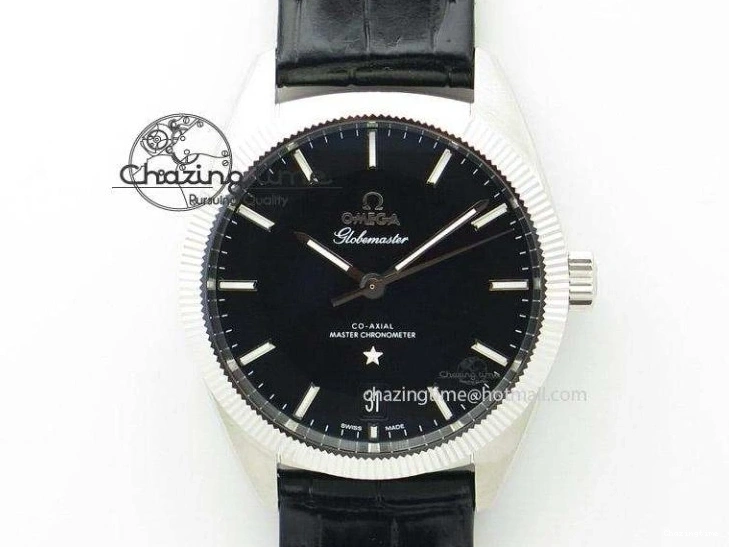 0225 Vintage Seamaster 300 No Date SS B12 Black Dial On Brown Leather Strap A2836 (Free Nylon Strap) Comfortable 7912